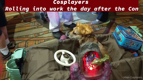 UrbanCosplayers giphyupload cosplay nerd geek GIF