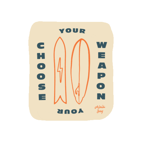Bay Sticker by Alaia Creative