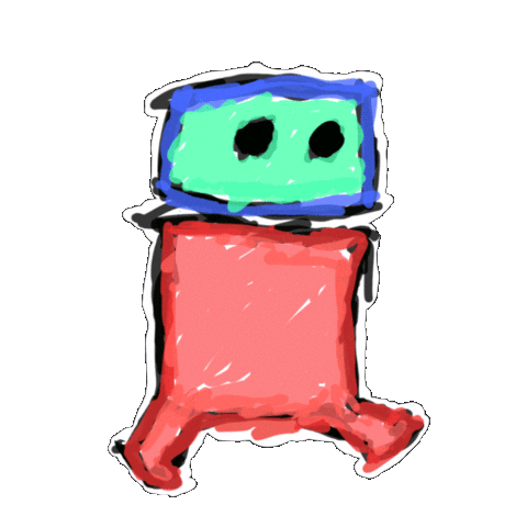 Robot Android Sticker