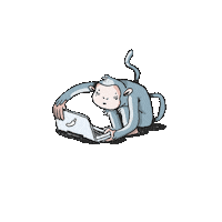 Sad Up All Night Sticker by La Guarimba Film Festival