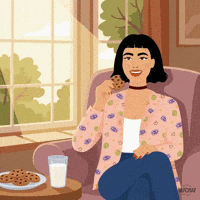 Happy Milk And Cookies GIF by World Of Women