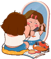 Girl Love Sticker by CarryGrow
