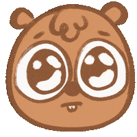 Hamster Love Sticker by Loune__e