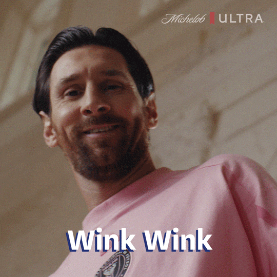 Wink GIF by MichelobULTRA