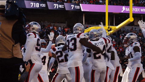 Football Cool Down GIF by New England Patriots