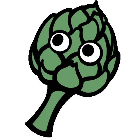 Artichoke Alcachofa Sticker