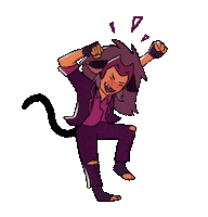 Happy Catradora Sticker