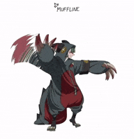 Dance Dino Girl GIF