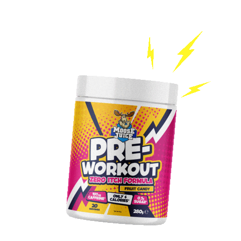 Energy Drink Fitness Sticker by MuscleMooseHQ