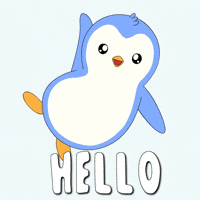 Wave Hello GIF by Pudgy Penguins