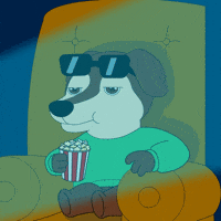 Tea Time Popcorn GIF by ChesterAbstract