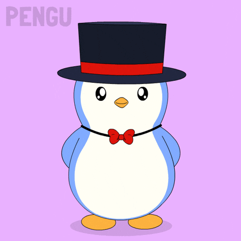 6 7 Penguin GIF by Pudgy Penguins