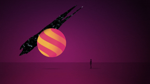 la bocca loop GIF by Doze Studio