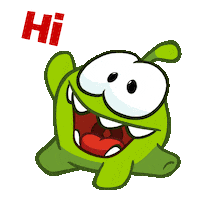 Ho Hello Sticker by Om Nom