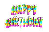 Happy Birthday Celebration Sticker by Omer Studios