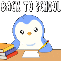 Back To School Sticker by Pudgy Penguins