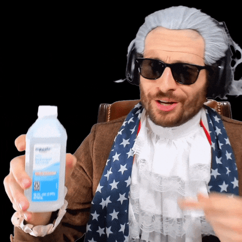 Rubbing Alcohol Disinfectant GIF
