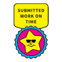 rjpaper happy cool design star Sticker