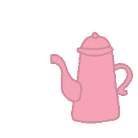 Steam Tea Teatime Koffie Coffee Warming Up Kettle Cozy Sticker by Allie the Ellie