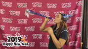 new years eve nye GIF by WAC Sports