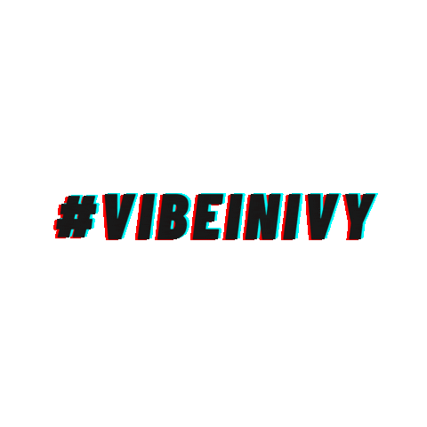 Vibe In Ivy Sticker by Ivy Apparels