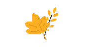 ezgisukorkmaz96 coffee fall yellow orange Sticker