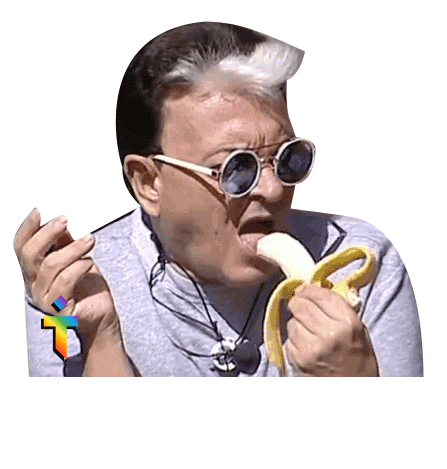 cristiano malgioglio banana Sticker by Trash Italiano