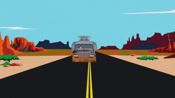 driving changing lanes GIF by South Park 