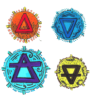 illustration fire Sticker by Aspire to Amble