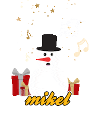 Christmas Sticker by Mikel Coffee Company