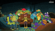 Ninja Turtles Fight GIF by Teenage Mutant Ninja Turtles