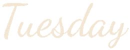 Tuesday Morning Sticker