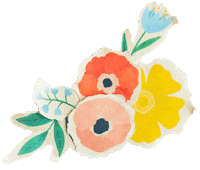 Flower Sticker