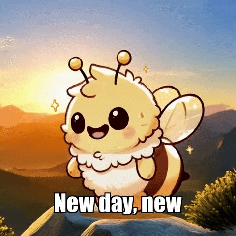 New Day Hope GIF by Beelightened