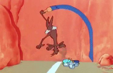 Looney Tunes Tunnel GIF by Poncho