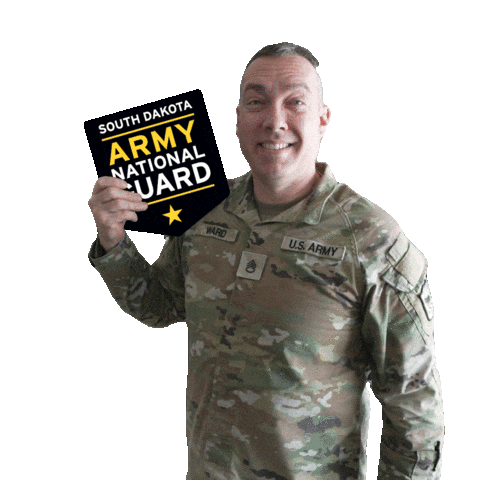 South Dakota Sticker by SDarmyNG