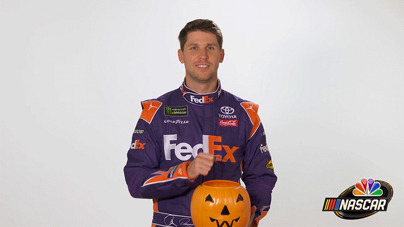 halloween hamlin GIF by NASCAR on NBC