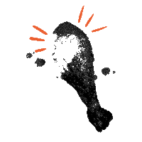 Fields Good Chicken Safety Sticker by Nicole