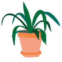 Plant Life Sticker Sticker by Robyn Janine