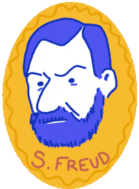 aelabreizh illustration instagram philosophy freud Sticker