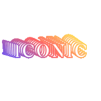 Rainbow Hair Salon Sticker by ICON Salon