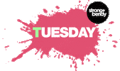 Tuesday Sticker by Strong + Bendy