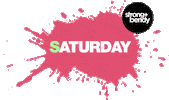 Saturday Sticker by Strong + Bendy