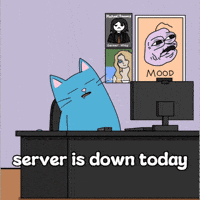 Tired Technical Difficulties GIF