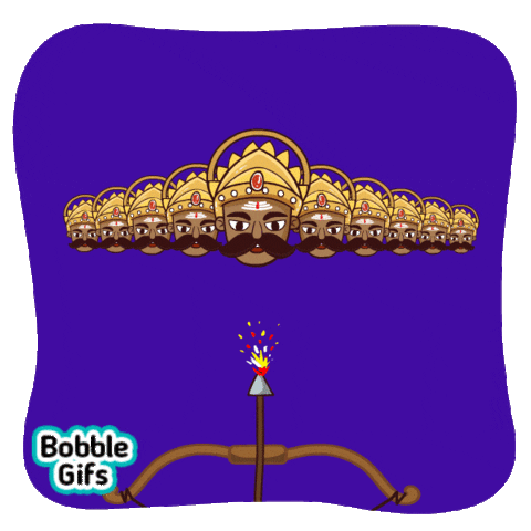 Happy Dussehra GIF by Bobble