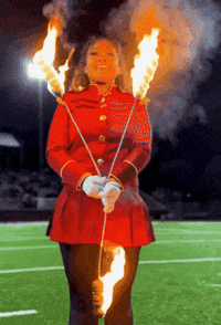 On Fire GIF by AnaCatali