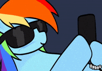 Rainbow Sunglasses GIF