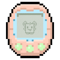 JessieAra kawaii adorable pixel art gif artist Sticker