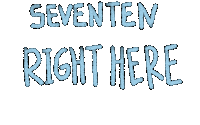 Right Here Blink Sticker