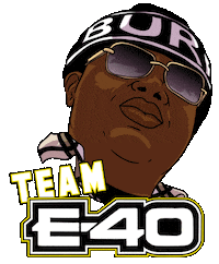 Bay Area E40 Sticker by EMPIRE